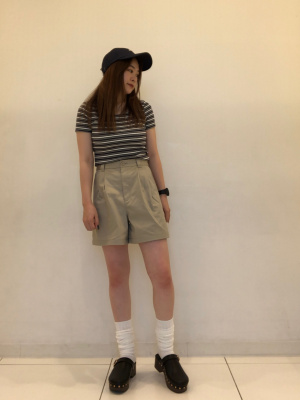 GU公式 | チノタックショートパンツ