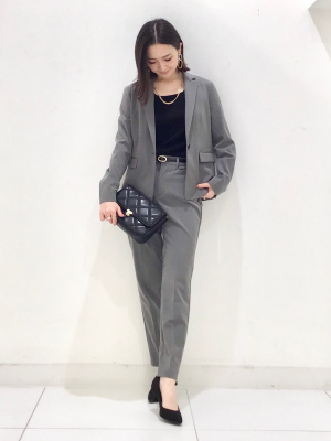 ゴッホ ゆり 大判 アメリカン製 スロー GU公式 | ウォッシャブルテーパードパンツZ(セットアップ可能)