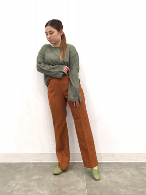 GU公式 | ボタンスリーブセーター(長袖)RS+E