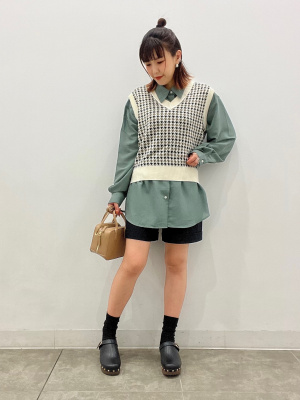 GU公式 | ロールアップヘムハーフパンツRS+E(セットアップ可能)