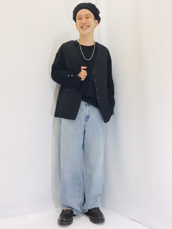 ノーカラーベストRS+E(セットアップ可能)（レディース）の着用