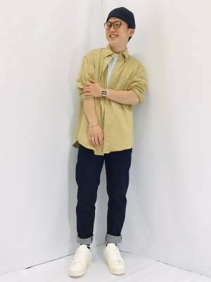 GU公式 | ストレッチスリムジーンズ(丈標準76.0cm)