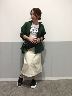 GU公式 | ツイルオーバーサイズシャツ(長袖)