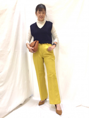 GU公式 | コットンブレンドコンパクトベストYT+E