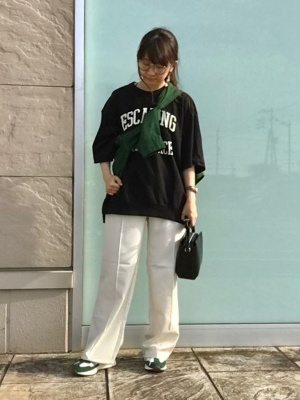 GU公式 | スウェT(5分袖)(ロゴ)3