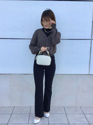 GU公式 | ミニハイネックセーター(ノースリーブ)Z(アンサンブル可能)