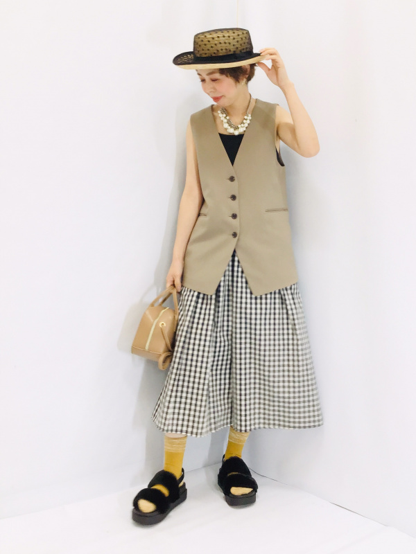 いちようさんページです ノーカラーベストRS+E(セットアップ可能)（レディース）の着用