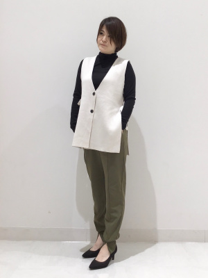 再出品専用 GU公式 | センターシームジョガーパンツQ