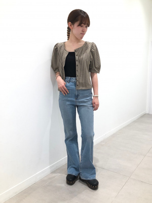 セットアップ トップス チューブトップ コットン  S/M/L/XL カップ付き 】ショートスクエアチューブトップ／ short square