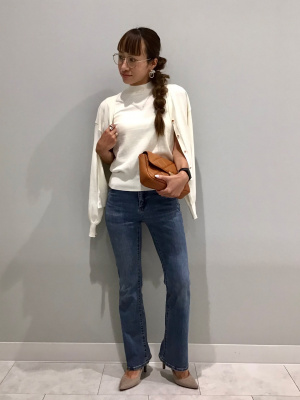 GU公式 | ミニハイネックセーター(ノースリーブ)Z(アンサンブル可能)