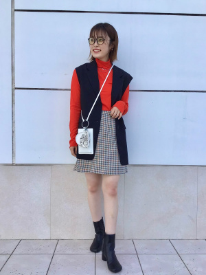 GU公式 | オーバーサイズテーラードベスト