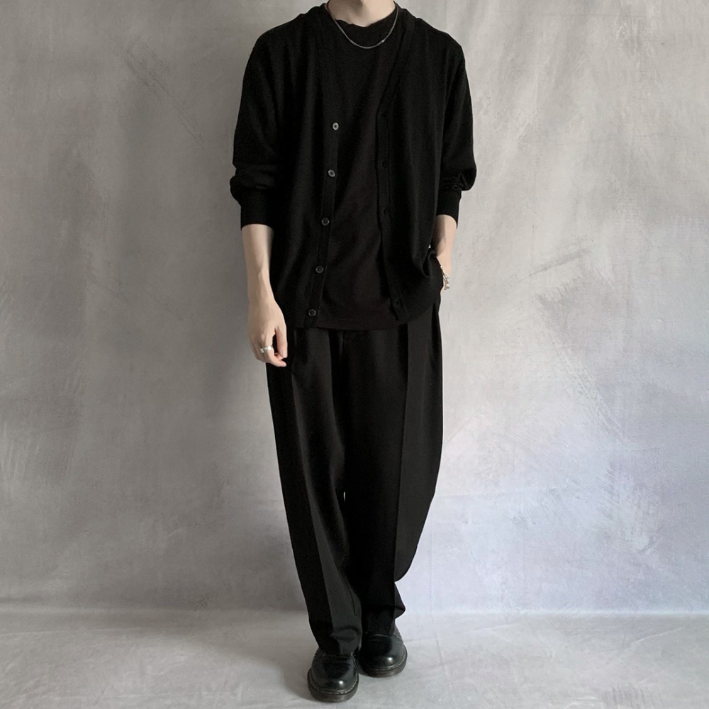 画材5点 美品】GU ドライワイドテーパードイージーアンクルパンツ