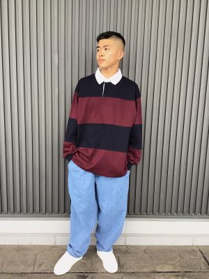 GU公式 | デニムバルーンアンクルパンツ