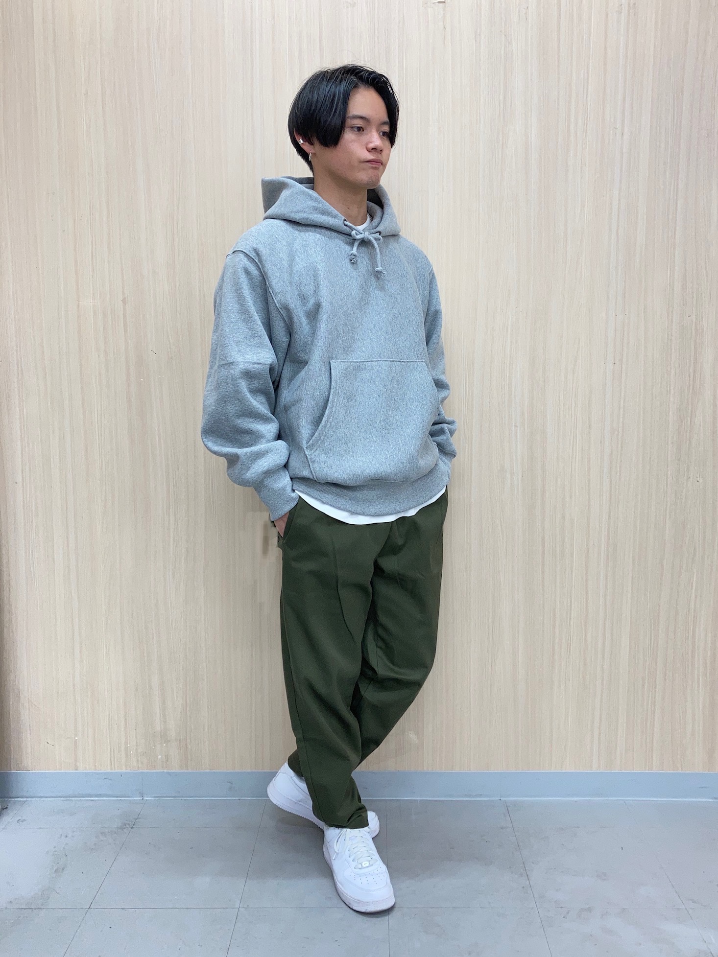 XL】ヘビーウェイトビッグスウェットパーカ【GU】