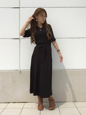 GU公式 | フレアニットスカートZ