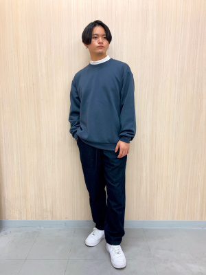 GU公式 | ダブルフェイスビッグプルオーバー(長袖)