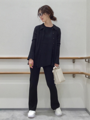 GU公式 | サイドスリットニットチュニック(長袖)RS+E