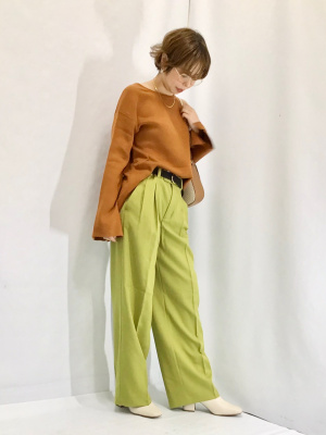 GU公式 | サイドスリットニットチュニック(長袖)RS+E