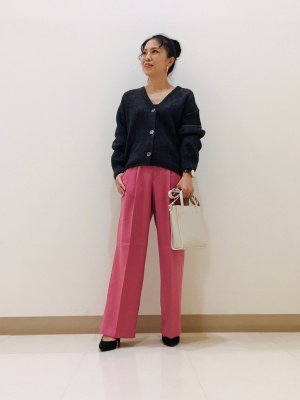 しゃか GU公式 | パフィータッチパフスリーブカーディガン(長袖)