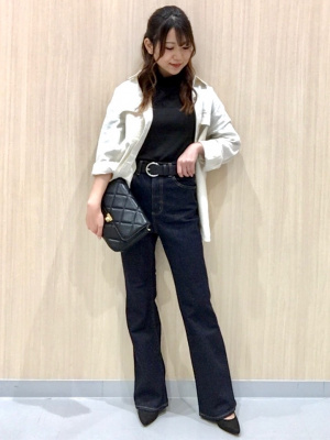 GU公式 | フランネルオーバーサイズシャツ(長袖)RS+E