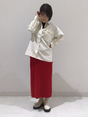 たのしいさん専用 GU公式 | フランネルオーバーサイズシャツ(長袖)RS+E