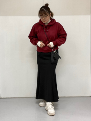 GU公式 | クロップドスウェットパーカ(長袖)(セットアップ可能)