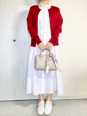 GU公式 | カラーシャツワンピース(半袖)