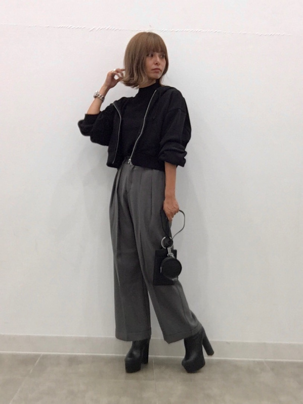 るるこページ ミニハイネックセーター(ノースリーブ)Z(アンサンブル可能