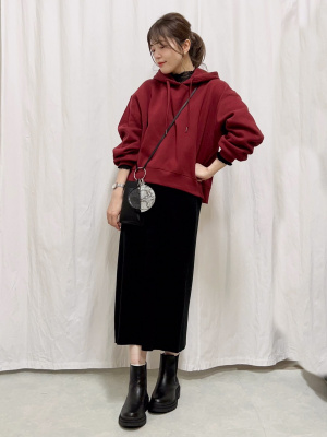 GU公式 | スタイルヒートリブレースハイネックT(長袖)