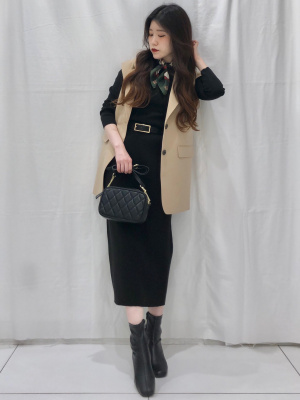 ☆ほのページです☆ GU公式 | オーバーサイズテーラードベスト