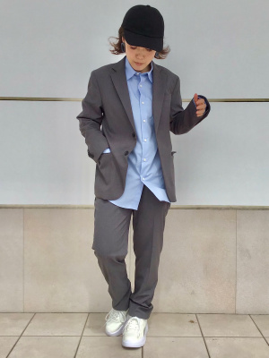 GU公式 | テーラードジャケットSW(セットアップ可能)