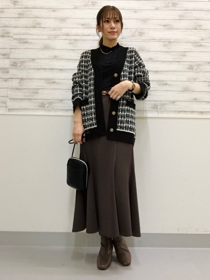 ミニハイネックセーター(ノースリーブ)Z(アンサンブル可能)、ハイ