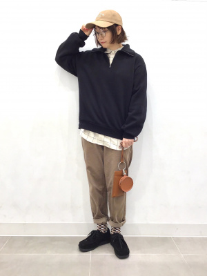 GU公式 | フランネルリラックスフィットシャツ(長袖)(チェック2)