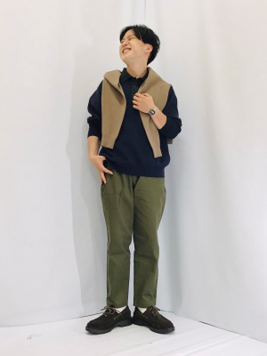 GU公式 | リアルレザーデッキシューズ+E