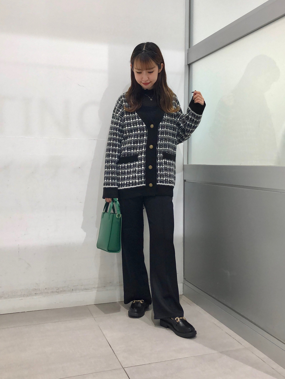 ソフトリブタートルネックT(長袖)(ややゆったり)、ニットロング