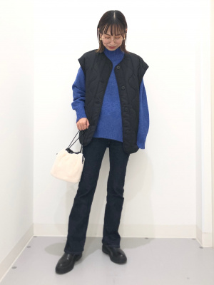 GU公式 | 2WAYオーバーサイズキルティングブルゾン