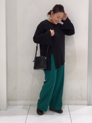 ☆ちーさん専用☆ ☆ちーさん専用☆ GU公式 | サイドスリットニットチュニック(長袖)RS+E