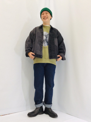 GU公式 | デニムジャケット(クレイジー)NT+E