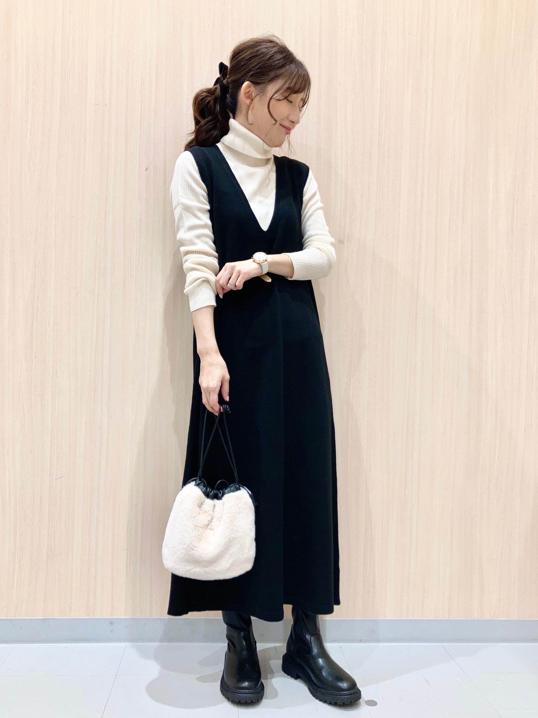 マルチウェイワンピース 長袖 のコーデ Gu公式 Styling Book