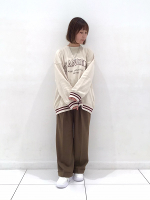 専用ページ050 GU公式 | オーバーサイズグラフィックスウェットプルオーバー