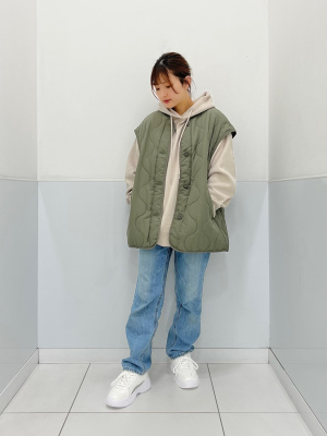 GU公式 | オーバーサイズスウェットプルパーカ(長袖)