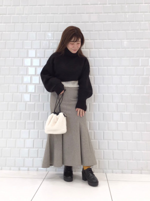 GU公式 | シアーシャーリングT(長袖)Q+E