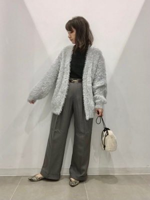 お問い合わせ出品❣️該当者様以外のご購入はご遠慮下さい(^_ _^) GU公式 | シアーシャーリングT(長袖)Q+E