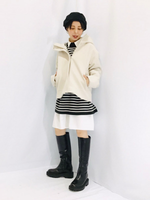 GU公式 | ミニシャツワンピース(長袖)YT+E