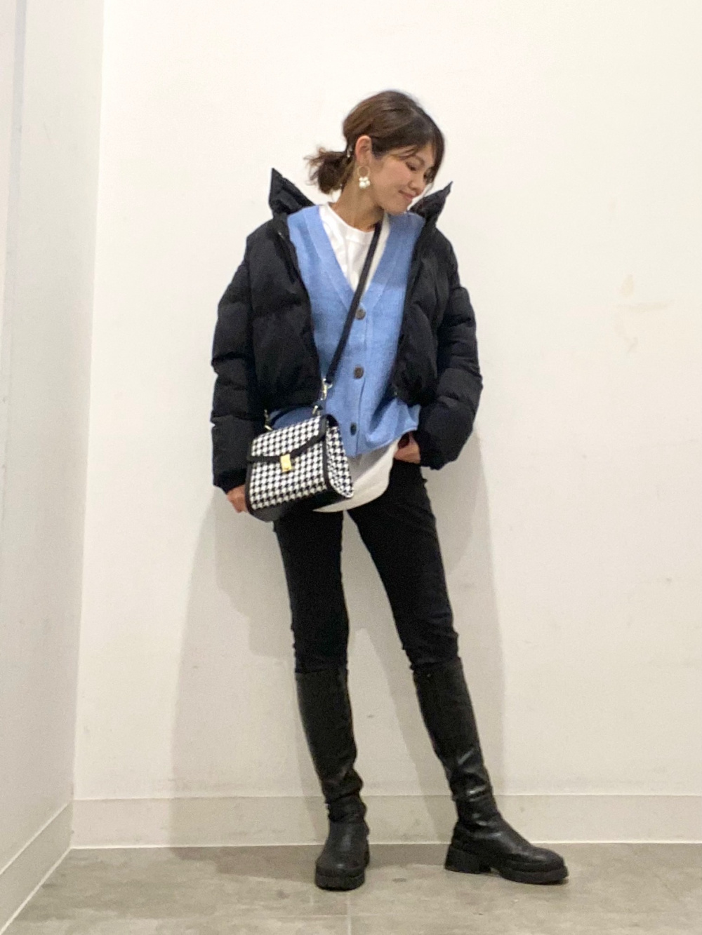 スウェットジョガーパンツ(丈標準64.0～68.0cm)、ヒートパデッド