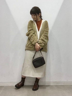 お問い合わせ出品❣️該当者様以外のご購入はご遠慮下さい(^_ _^) GU公式 | シアーシャーリングT(長袖)Q+E