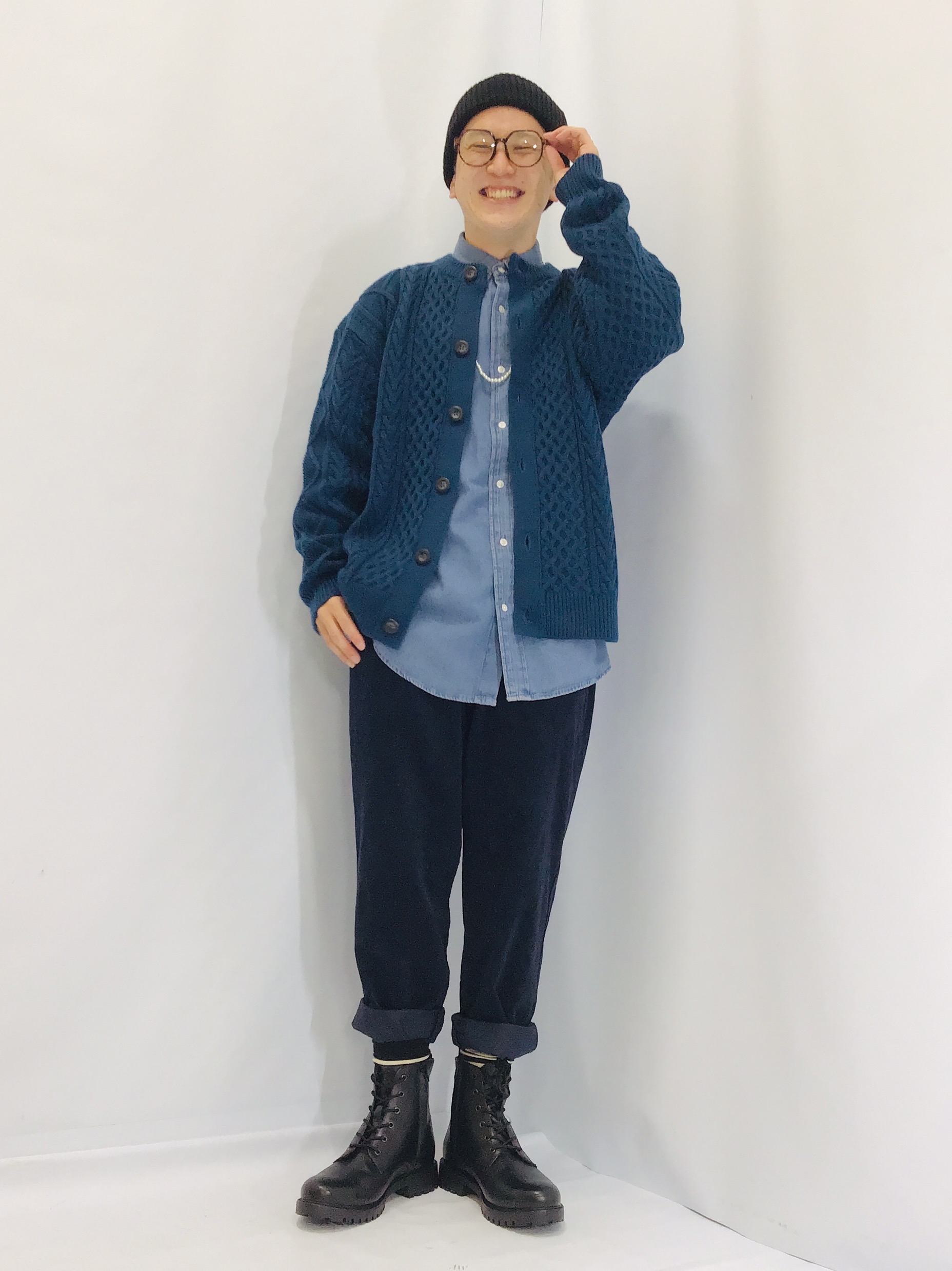 デニムオーバーサイズシャツ 長袖 のコーデ Gu公式 Styling Book