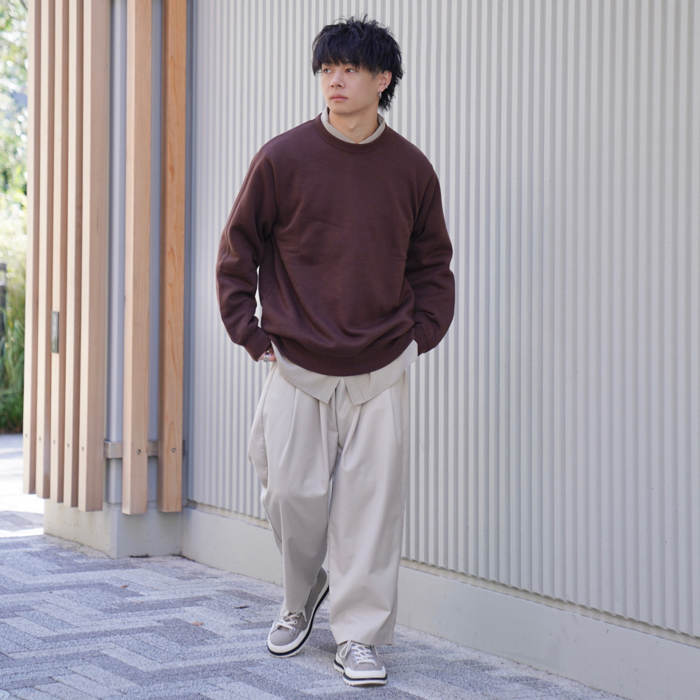 AMAZINGCRE フーディー 新作 長袖スウェット シンプル×大人コーデ対応