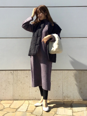 GU公式 | カットソーリブレギンス