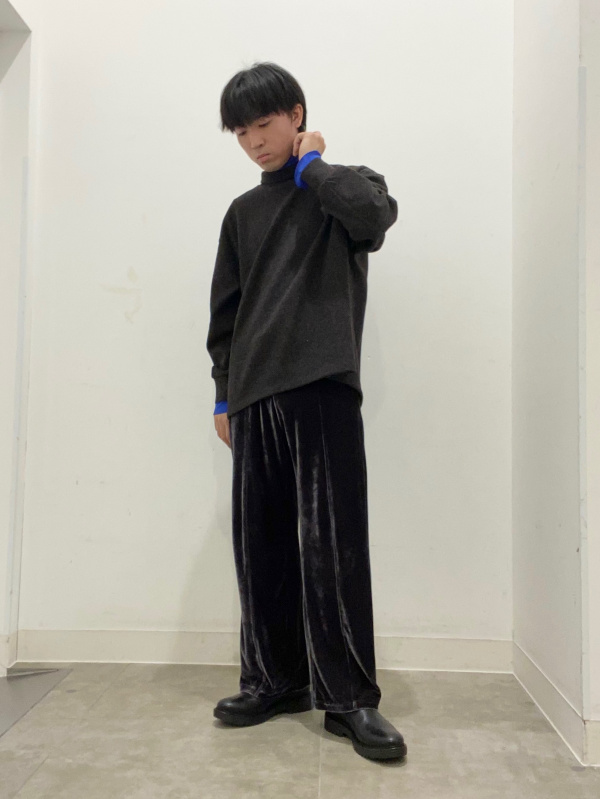 SFOさん　専用 ブラッシュドリブハイネックプルオーバー(長袖)(セットアップ可能